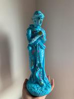Blauw kunst beeld, Antiek en Kunst, Verzenden