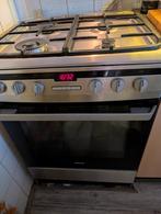 Inventum gasfornuis met elektrische oven en lade, Witgoed en Apparatuur, Fornuizen, Ophalen, Gebruikt, 60 cm of meer, 4 kookzones