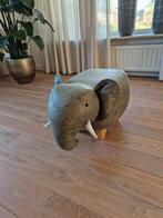 Groene Olifant Kruk, Huis en Inrichting, Ophalen, Hout, Minder dan 50 cm, Minder dan 50 cm