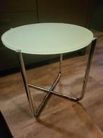 Dutch originals design W.H Gispen buisframe salontafel, Ophalen, 100 tot 150 cm, 50 tot 100 cm, Zo goed als nieuw