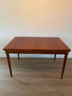 Vintage uitschuifbare tafel | teak | jaren60 | Scandinavisch, Huis en Inrichting, Tafels | Eettafels, 50 tot 100 cm, Gebruikt