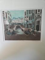 Echte kunst van kunstenaar Willy belinfante, Antiek en Kunst, Kunst | Litho's en Zeefdrukken, Ophalen of Verzenden
