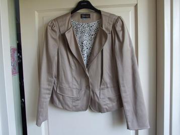 Anna Scott nieuw beige colbert maat 40 beschikbaar voor biedingen