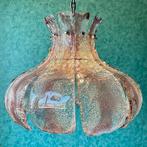 XL Vintage 70’s Carlo Nason Mazzega Murano Hanglamp. Ø 50CM, Ophalen of Verzenden, Zo goed als nieuw, Glas, Mid Century Modern
