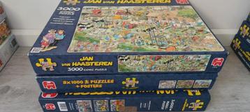 Commic Puzzels 17 voor € 140,- 1000, 2000 en 3000 stukjes beschikbaar voor biedingen