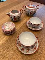 Antiek Japans Theeservies, 100 jaar oud, Antiek en Kunst, Ophalen of Verzenden