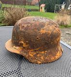 Duitse M40 bodemvondst helm mooie harde pot, Verzamelen, Ophalen of Verzenden, Duitsland, Helm of Baret