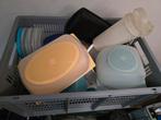 Krat vol tupperware, ., Overige typen, Ophalen of Verzenden, Zo goed als nieuw