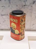 GROOT Vintage  Hacks hoestbonbons blik, Ophalen of Verzenden, Gebruikt, Overige, Overige merken