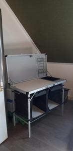 Camping keukentje, Caravans en Kamperen, Kampeermeubelen, Ophalen, Zo goed als nieuw, Campingkast