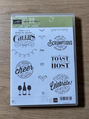 Stampin' Up! Here's To Cheerse Stempelset beschikbaar voor biedingen