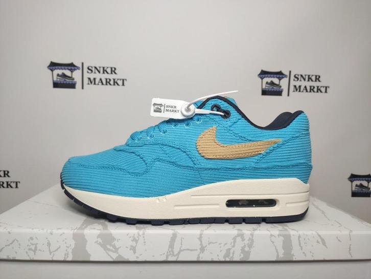 Nike Air Max 1 Cordunay Baltic Blue, Kleding | Heren, Schoenen, Nieuw, Sneakers of Gympen, Blauw, Verzenden