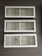 Brink wandroosters met hendel 305x102 mm wit 3x, Ophalen, Gebruikt