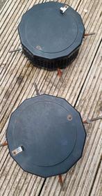 2 x RVS Combikap schoorsteen zwart, Doe-het-zelf en Verbouw, Dakpannen en Dakbedekking, Ophalen, Gebruikt, Zwart, Minder dan 5 m²