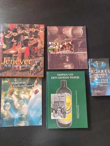 Jenever boeken (5 stuks)