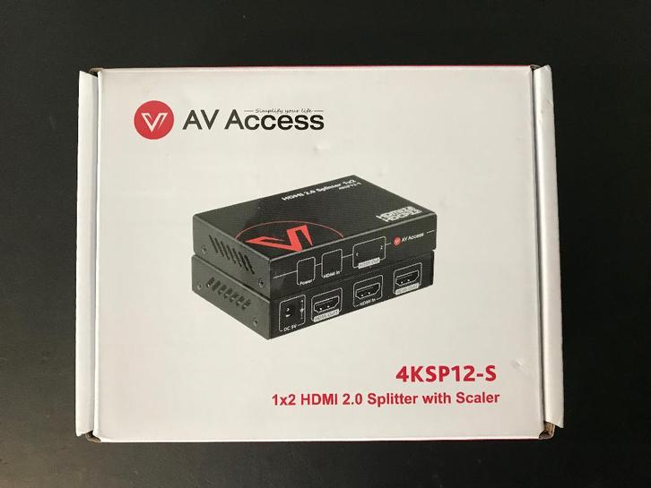 Hdmi splitter AV Access, Audio, Tv en Foto, Converters, Nieuw, Ophalen of Verzenden