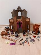 Playmobil kasteel ridders fort, Kinderen en Baby's, Speelgoed | Playmobil, Ophalen of Verzenden, Zo goed als nieuw