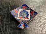 Cloisonne asbakje gaaf vintage chinees emaille, Ophalen of Verzenden