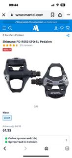 Shimano PD-R550 (SPD-SL) racefiets pedalen, Watersport en Boten, Hengelsport | Zeevissen, Ophalen of Verzenden, Zo goed als nieuw