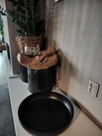 BePureHome WAITRESS METALEN DIENBLAD mat zwart 44Ø zgan, Ophalen, Zo goed als nieuw, Rond, Metaal