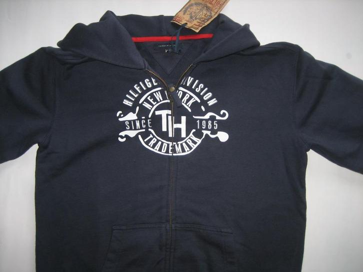 Tommy Hilfiger nieuw leuk vest 164 (IR) blauw, Kinderen en Baby's, Kinderkleding | Maat 164, Nieuw, Jongen, Trui of Vest, Ophalen of Verzenden