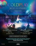 2 zitplaatsen Coldplay - 31-08-2025 (Londen), Tickets en Kaartjes, Twee personen