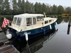 Motor schouw/pikbroek. Platbodem, Watersport en Boten, Ophalen, Staal, Diesel, Zo goed als nieuw