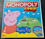 Monopoly Junior Peppa Pig - Zo Goed Als Nieuw!, Een of twee spelers, Ophalen of Verzenden, Zo goed als nieuw, Hasbro Gaming