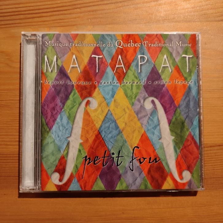 CD Matapat // Petit Fou, Cd's en Dvd's, Cd's | Wereldmuziek, Zo goed als nieuw, Overige soorten, Ophalen of Verzenden