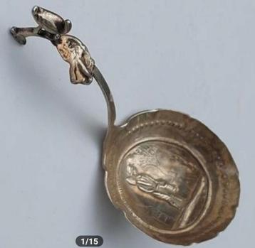 Fries zilver roomlepel, uit 1825, zilversmid jurjen yskamp. beschikbaar voor biedingen
