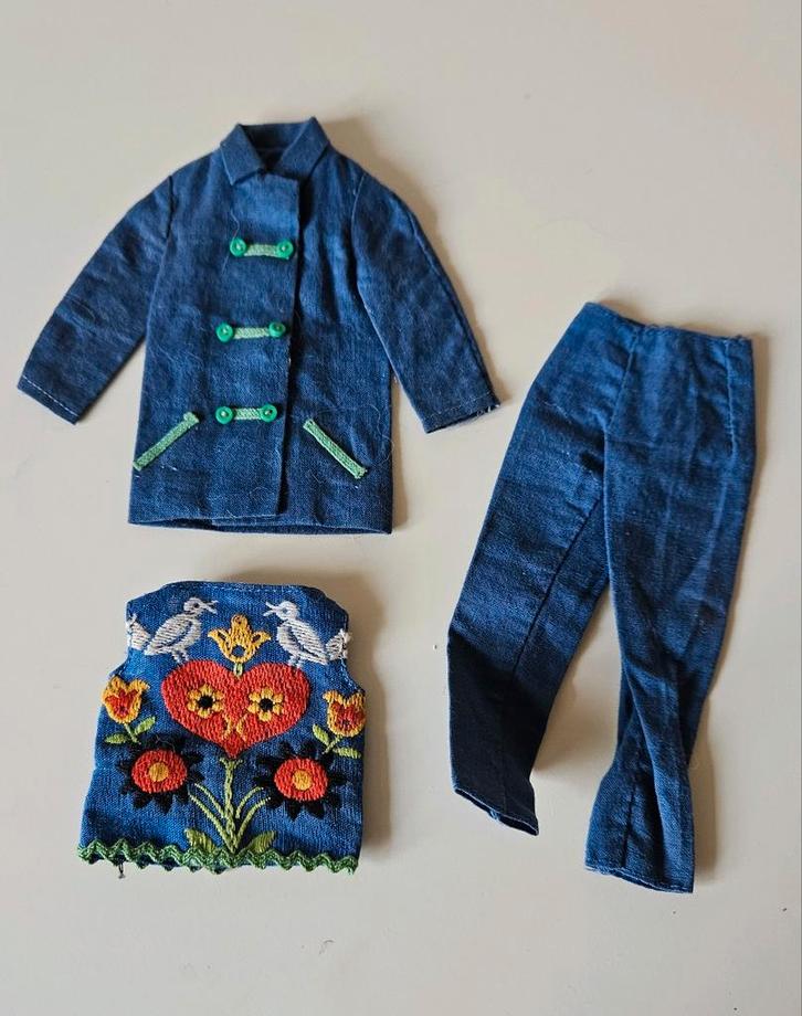 Vintage (Barbie) Skipper outfit Fun Time # 1920 1965/66, Verzamelen, Poppen, Kleertjes, Ophalen of Verzenden