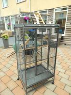 Mooie ruime Strong papegaaien kooi, Dieren en Toebehoren, Vogels | Hokken en Kooien, Ophalen, Zo goed als nieuw, Metaal, Vogelkooi
