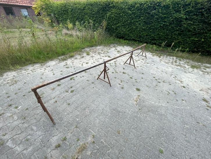 Müba plafondsteiger / podiumsteiger, Doe-het-zelf en Verbouw, Steigers, Gebruikt, Rolsteiger of Kamersteiger, Minder dan 2 meter