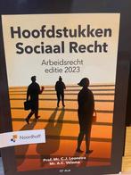 Hoofdstukken sociaal recht, Boeken, Ophalen of Verzenden, Alpha, Zo goed als nieuw, HBO