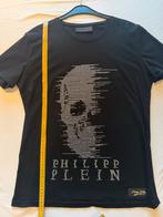 Philipp Plein T-shirt Zwart - Skull, Kleding | Dames, Zwart, Maat 42/44 (L), Ophalen of Verzenden, Zo goed als nieuw