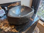 Unieke stenen waskom, Minder dan 50 cm, Nieuw, Ophalen of Verzenden, Minder dan 100 cm