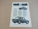 Reclame (uit oud tijdschrift) Saab 96/ 99 (1970), Verzenden
