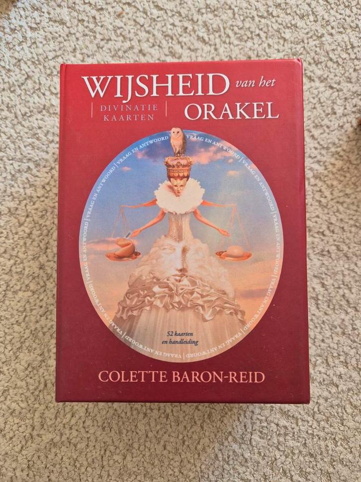 Orakelkaarten - Wijsheid van het Orakel, Boeken, Esoterie en Spiritualiteit, Zo goed als nieuw, Achtergrond en Informatie, Tarot of Kaarten leggen