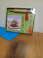 Bakken voor Kids  nieuw deegroller pannenlikker garde kwast, Ophalen of Verzenden, Nieuw