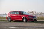 Audi A3 1.8 Tfsi Sportback 258pk  2009 Rood, Auto's, Voorwielaandrijving, 15 km/l, 4 cilinders, Leder en Stof