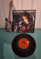 Bryan Adams - Somebody Single 7 inch 1984, Cd's en Dvd's, Vinyl | Rock, Ophalen of Verzenden, Zo goed als nieuw, Overige formaten