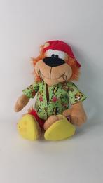 Loeki de Leeuw knuffel, surfoutfit slippers, groen. 7C14, Tweedehands verkoop, Tweedehands verkoop, Gebruikt, Overige typen