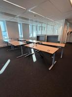 Partij Gispen bureaus, Ophalen of Verzenden, In hoogte verstelbaar, Gebruikt, Bureau