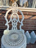Brocante Franse bistro stoelen, Ophalen