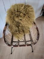 Rotan stoel, Huis en Inrichting, Ophalen, Zo goed als nieuw, Bruin, Eén