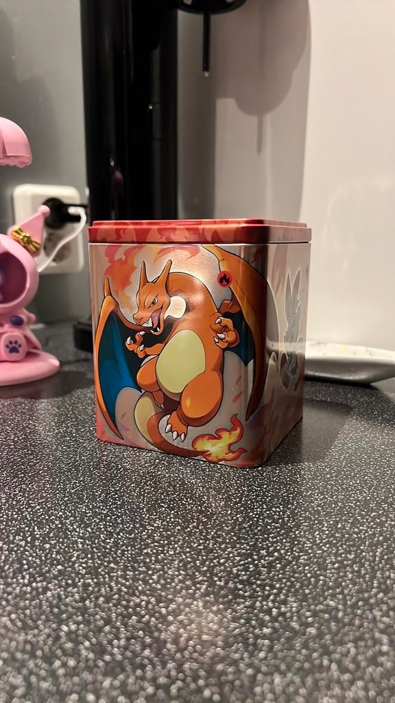 Pokemon Darkness Orange Fire CHARIZARD - lege doos, Hobby en Vrije tijd, Verzamelkaartspellen | Pokémon, Ophalen of Verzenden