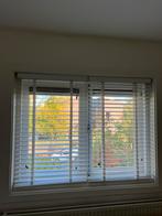 2x houten shutters 76x119 cm, Huis en Inrichting, Stoffering | Gordijnen en Lamellen, Ophalen, Zo goed als nieuw, 50 tot 100 cm