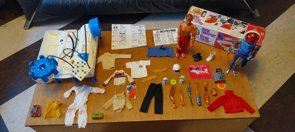 man van 6 miljoen bionic man six million dollar man, Verzamelen, Speelgoed, Gebruikt, Ophalen of Verzenden