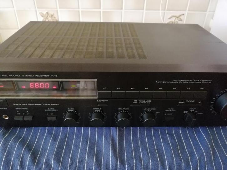 Yamaha R-3 stereo versterker FM receiver phono r 3, Audio, Tv en Foto, Versterkers en Receivers, Gebruikt, Stereo, Minder dan 60 watt