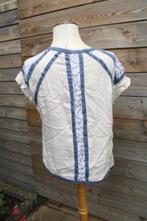 Tuniek creme/ blauw Gustav mt 38 transparant Vaste prijs OPR, Maat 38/40 (M), Blauw, Gustav, Ophalen of Verzenden